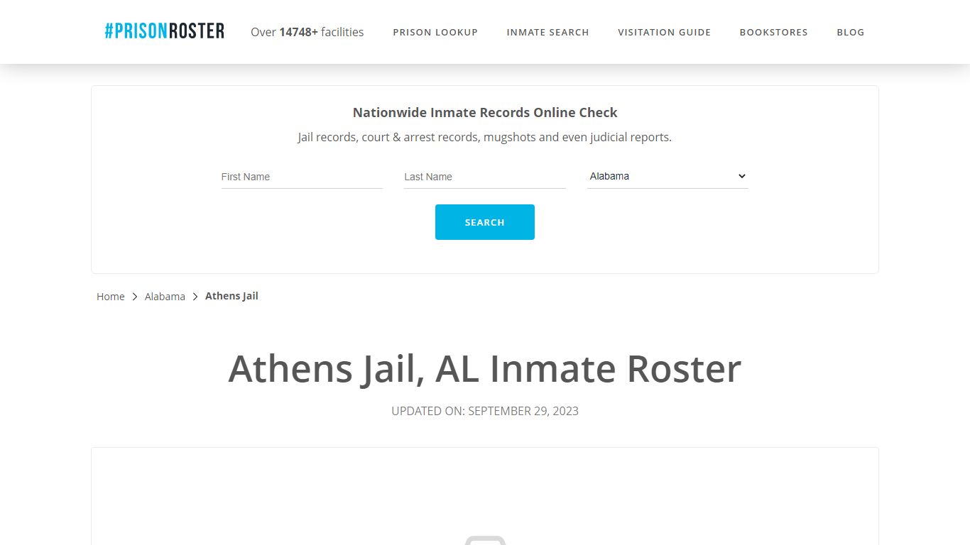 Athens Jail, AL Inmate Roster - Prisonroster